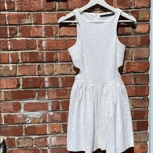 ZARA white dress 👗